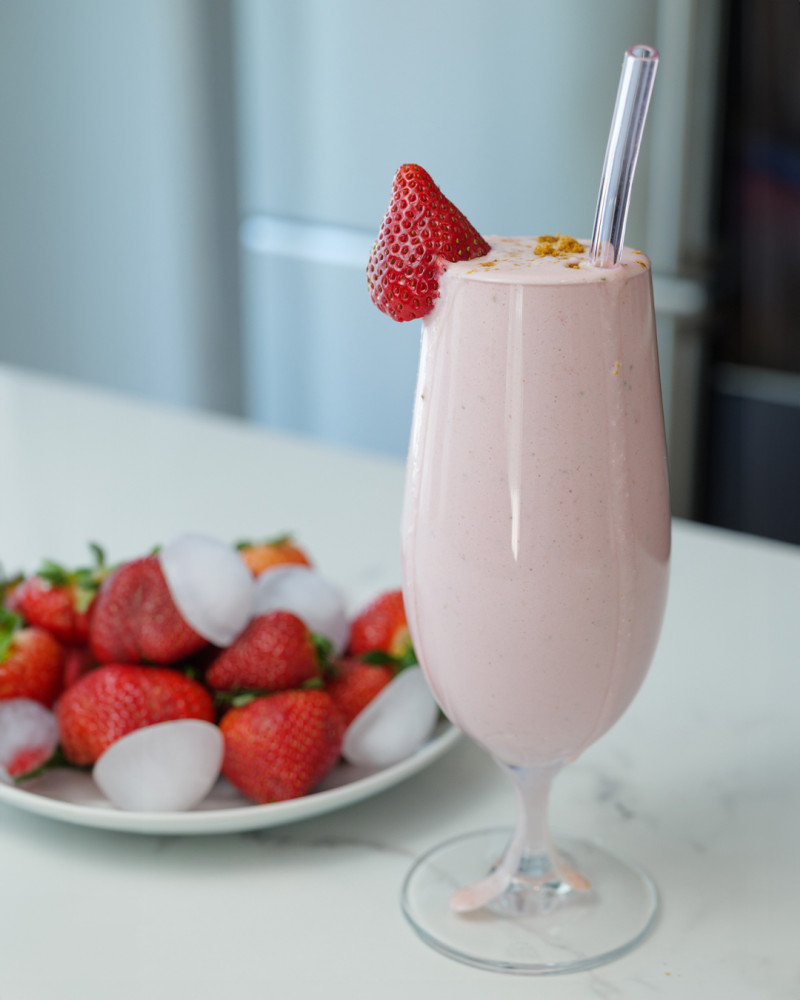 Jahodové smoothie
